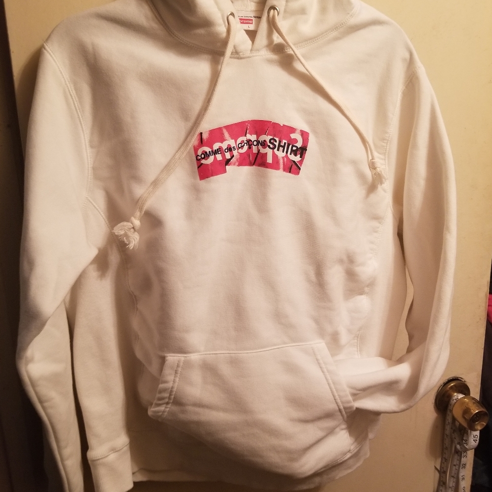 Supreme X Comme des Garcons hoodie